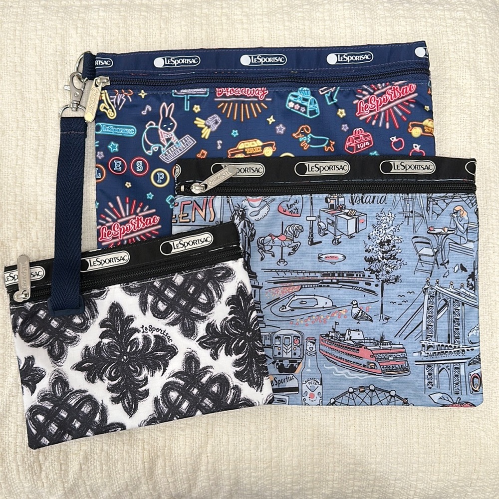 3 Lesportsac Pouches